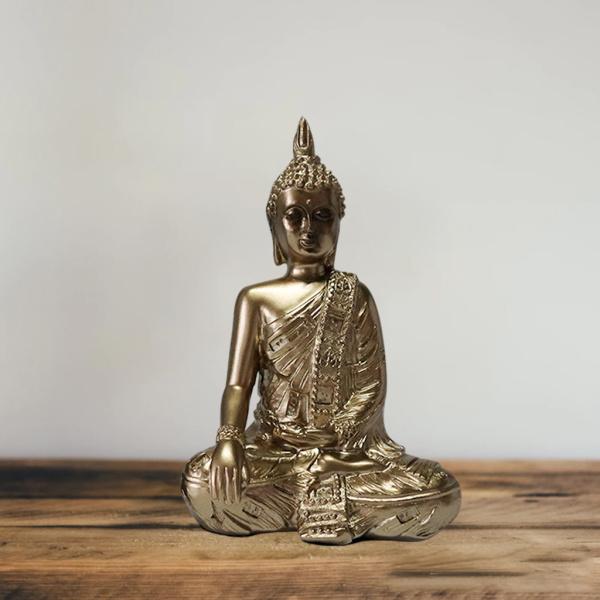 仏像仏教置物彫刻禅瞑想家の装飾ゴーレン