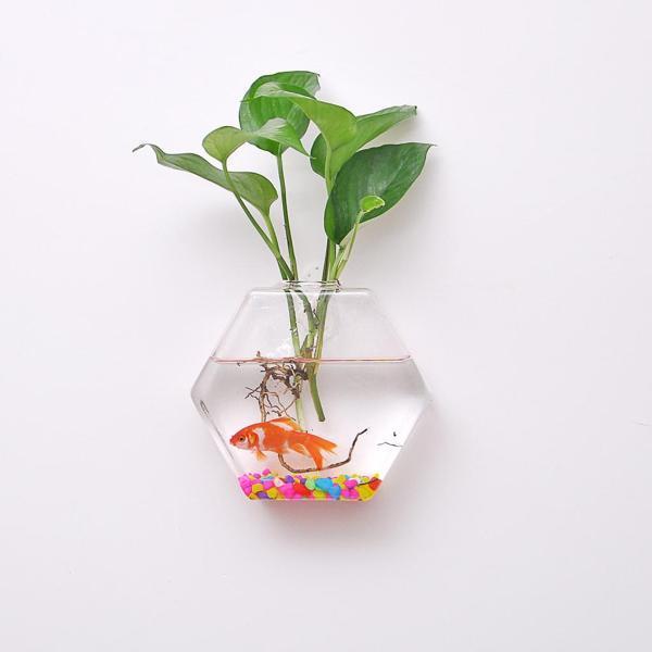 壁掛け花瓶 花瓶 水耕栽 4点セット 面白い ユニーク 美しい 家の装飾 恋人 友人 家族 贈り物 プレゼント ギフト 実用性 記念品 Stkショップ 通販 Yahoo ショッピング