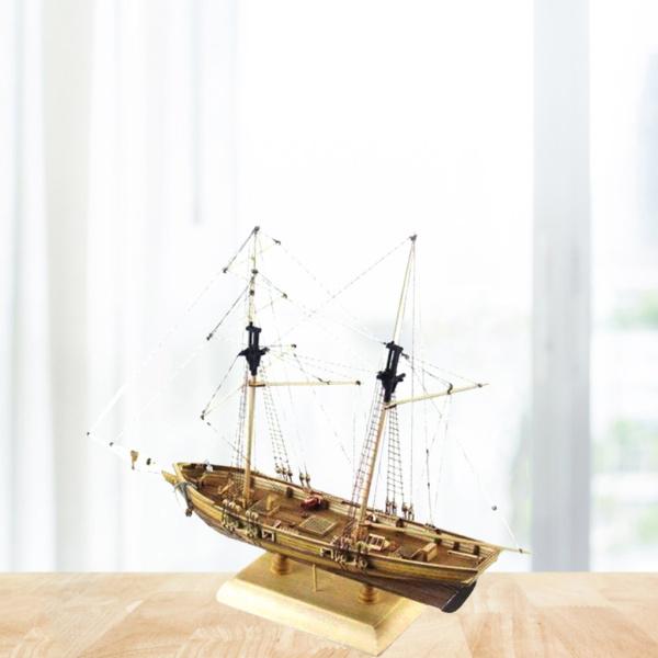 木製帆船モデル航海用帆船モデルキットDIY木製船モデルキット組み立て