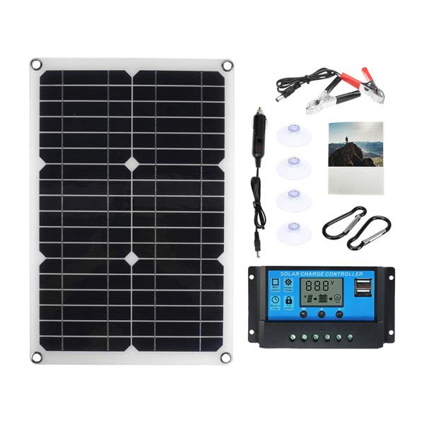 Rv車30aコントローラのための180ワット太陽電池パネル充電器デュアルusbセット その他電設資材 Royaldiamondlabradoodles Com