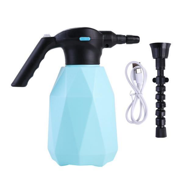 2L電気植物の噴霧器の家の充電式自動散水スプレーボトル缶ブルーユニバーサルヘッド｜stk-shop｜03