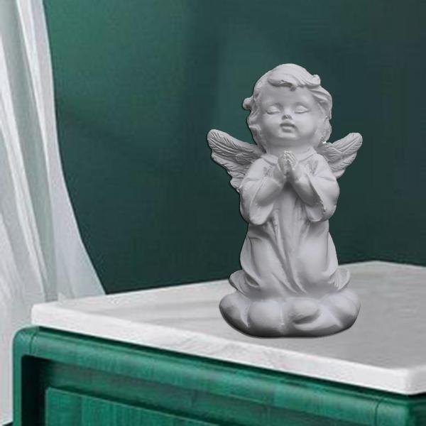 樹脂少女天使の置物像デスクトップの装飾品が祈ります : STKショップ