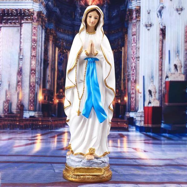 ポーチの装飾のための手描きの祈りのマドンナ聖母マリア像カトリック