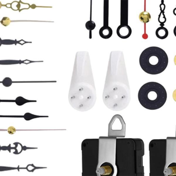 クォーツ時計のムーブメント機構修理工具を6セットの針で交換 : STK