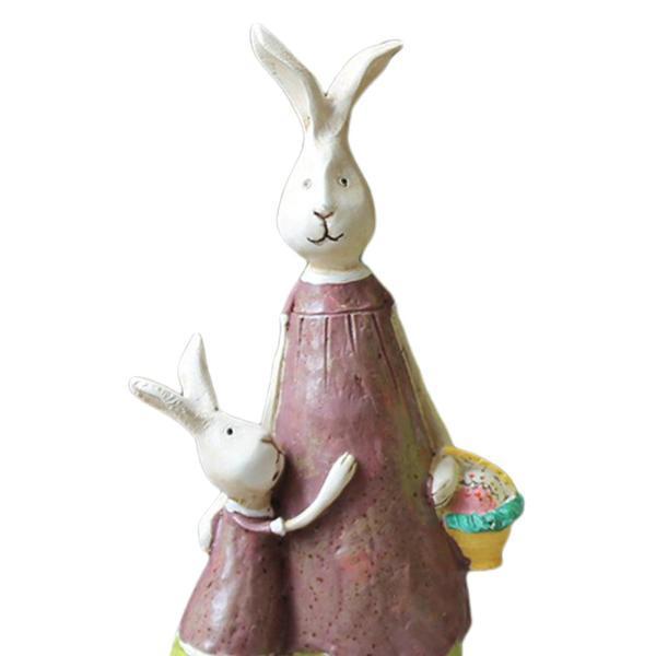 創造的なウサギの彫像の装飾の置物家の庭の装飾工芸品A｜stk-shop｜07