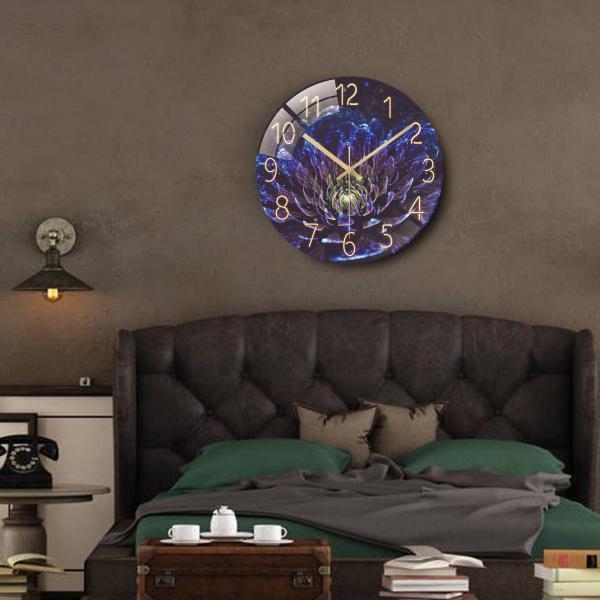 30cmクォーツ時計非カチカチパーティーモダンなアクリル壁掛け時計の装飾スタイルF｜stk-shop｜05