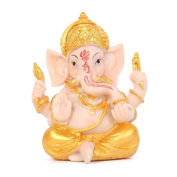 ガネーシャの置物象の像風水ガネーシャ彫刻装飾品事務所 : STK