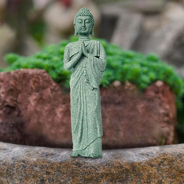 仏の水槽の像の置物水族館の装飾中国のマイクロ風景の彫刻の装飾ホームオフィスの庭 , 手｜stk-shop｜05