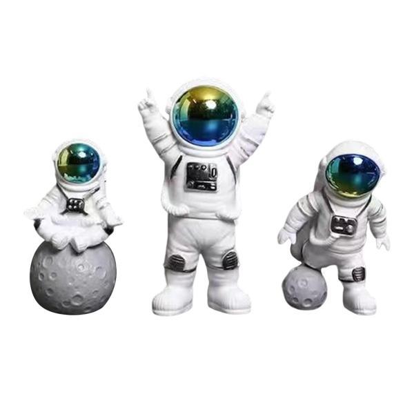 宇宙飛行士フィギュア知育玩具飾りグッズ置物宇宙飛行士彫刻樹脂 宇宙飛行士フィギュア知育玩具飾りグッズ置物宇宙飛行士彫刻樹脂