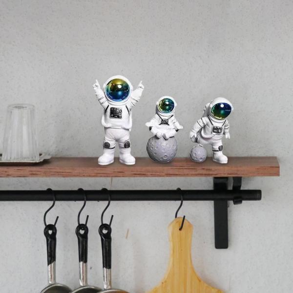 宇宙飛行士フィギュア知育玩具飾りグッズ置物宇宙飛行士彫刻樹脂 宇宙飛行士フィギュア知育玩具飾りグッズ置物宇宙飛行士彫刻樹脂