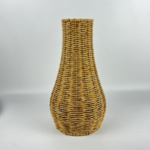 籐花瓶, 枝編み細工品花瓶枝植木鉢素朴な装飾 19 cm x 35 .5 : STK