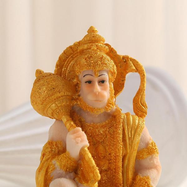 ヒンズー教の猿神仏像ハヌマーンの置物装飾品のの装飾ラッキーギフト