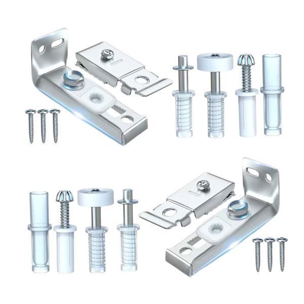 二つ折りドアハードウェア修理キット、クローゼットドアハード