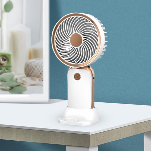 ミニハンドヘルドファン USB ファン ハイキング用 テーブルファン ハイキング ホーム オフィス 旅行用 ホワイト 53093498