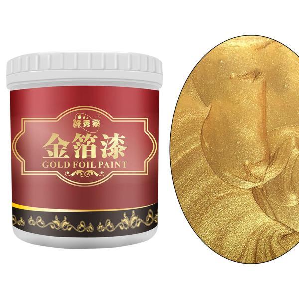 アクリル絵の具 ゴールドメタリック 金箔ペイント 光沢のある速 アクリル絵の具 ゴールドメタリック 金箔ペイント 光沢のある速