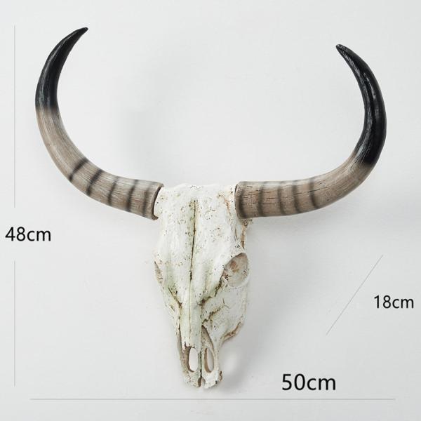 牛の頭骨 装飾用 牛の頭骨 装飾用