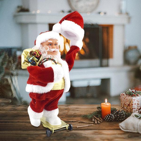 踊って歌う音楽サンタエレクトリックサンタおもちゃ面白い歌って踊る