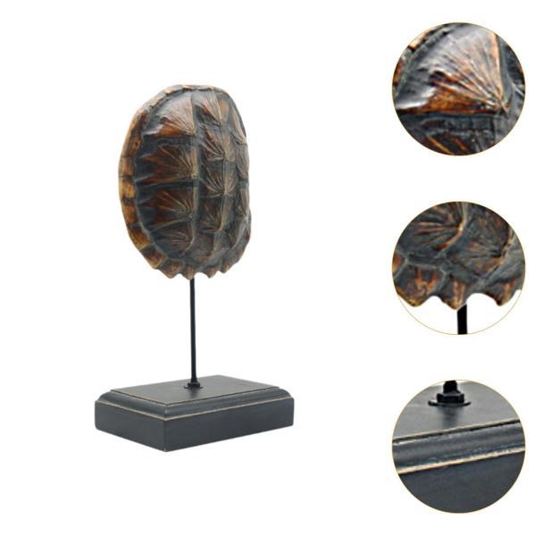 亀の甲羅彫刻 亀の甲羅像 家の装飾 工芸品 オフィスルーム