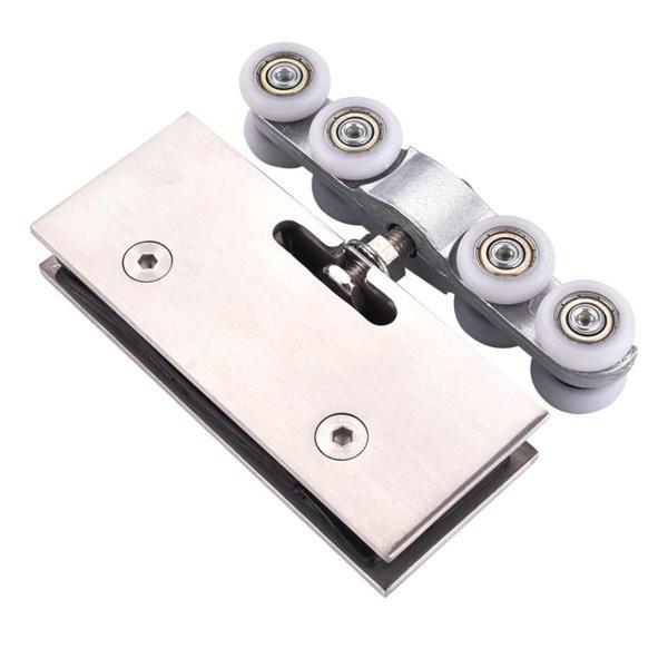 ガラススライドドアローラー ガラス吊り下げホイール 滑車 多目的耐