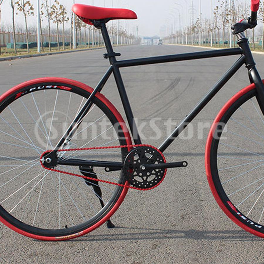 防錆 シングルスピード 自転車チェーン 1/2 x 1/8インチ 全7色選べる