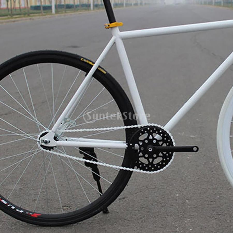防錆 シングルスピード 自転車チェーン 1/2 x 1/8インチ 全7色選べる