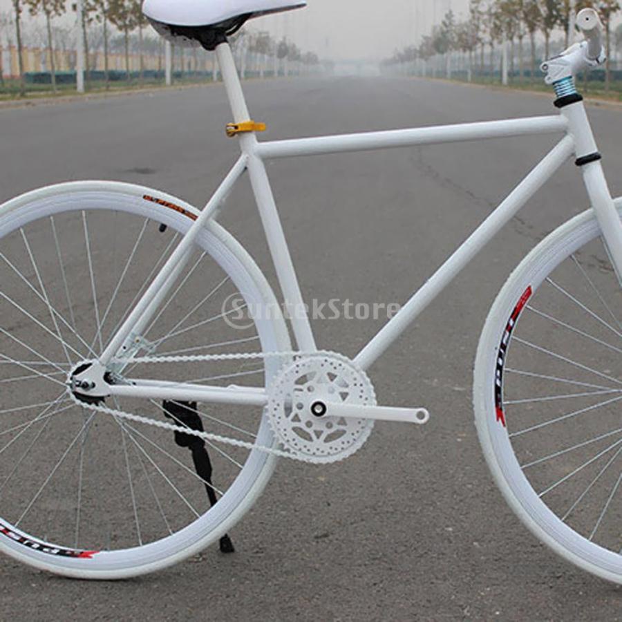 防錆 シングルスピード 自転車チェーン 1/2 x 1/8インチ 全7色選べる