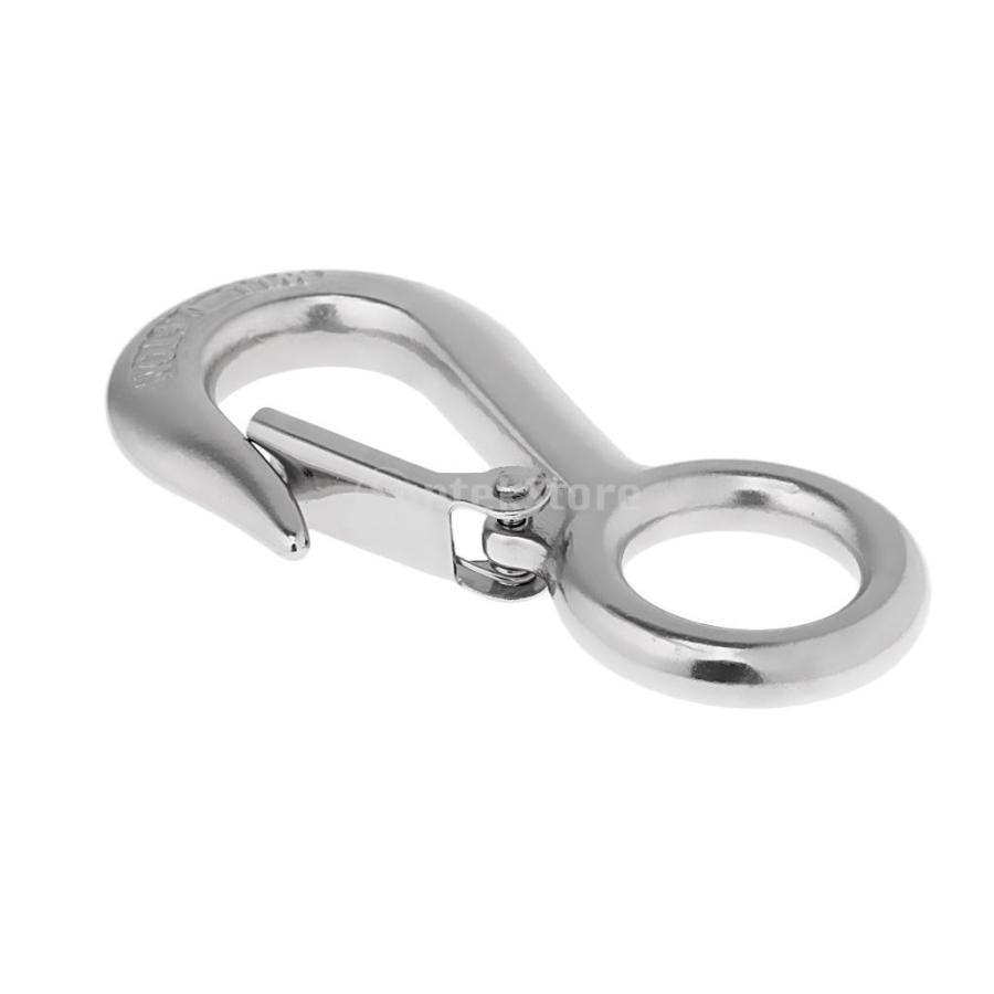 格安人気 ステンレス ボート用 スナップ シャックル フック カラビナ 固定 耐久性 3サイズ選べる 0 5トン Wantannas Go Id