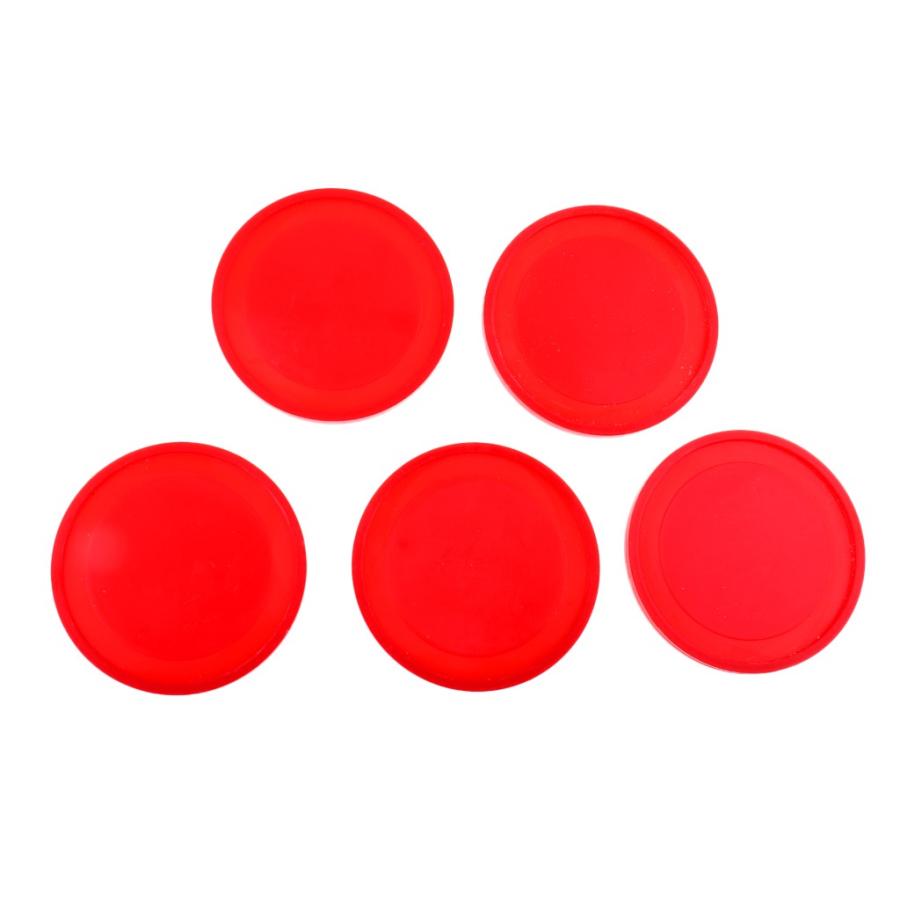 最大63 Offクーポン 全3種選べ テーブルゲーム フルサイズ エアホッケー エアホッケー交換パック 家庭ゲーム 耐久性 5個入り レッド 60mm Wantannas Go Id
