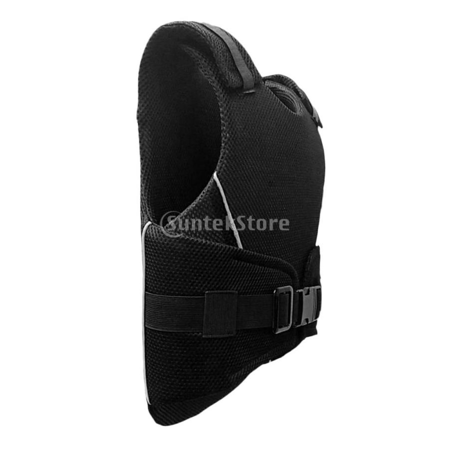 乗馬ベスト 馬術用具 EVA保護 腰当て キッズ ボディプロテクター S~L