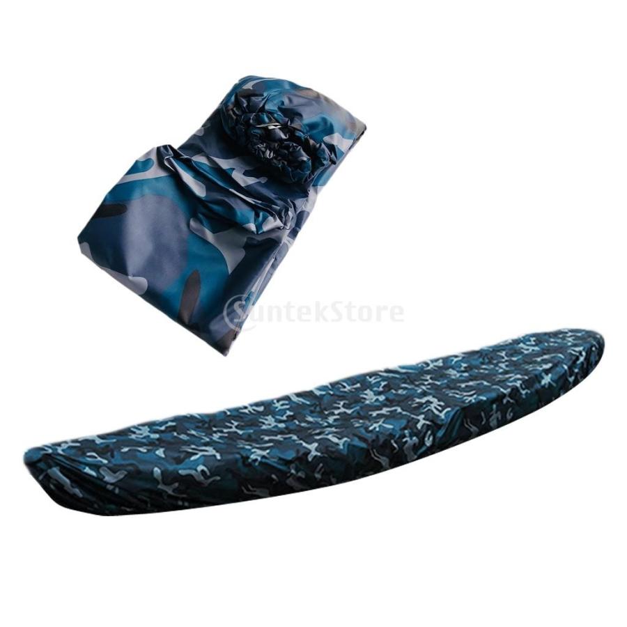 カヤックカバー ホコリプルーフ 防水 抗uv カヤック カヌー ボート カバー Uv保護 全2色8サイズ オーシャンカモ 350cm Stkショップ 通販 Yahoo ショッピング