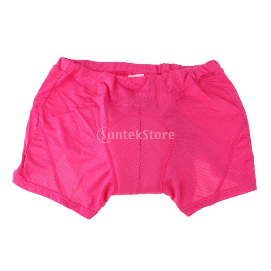 通気性 サイクリング用 ショートパンツ 女性 全6サイズ - ピンク, L｜stk-shop｜02