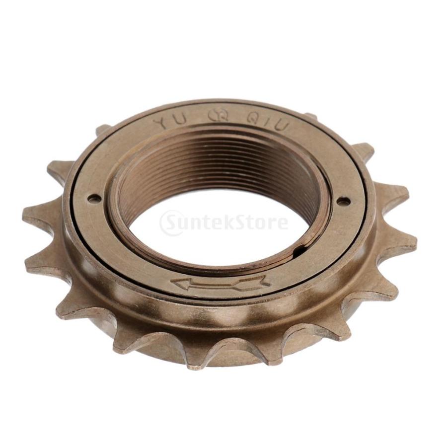 【新品】ピストホイール/シングルスピードホイール 自転車 耐久性 フリーホイール 16T歯 34mm シングル スピード フライ