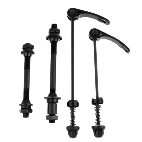 自転車シャフトレバー 中空シャフト MTB 前輪用 ハブクイックリリース