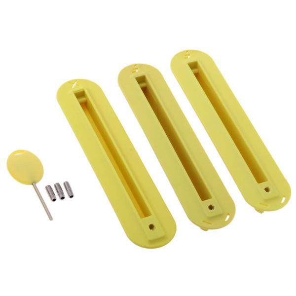 STANDARD FIN LARGE 3枚セット箱無トライフィアサーフィン 3ピース/個/セットフューチャートライフィンボックスサーフスラスター