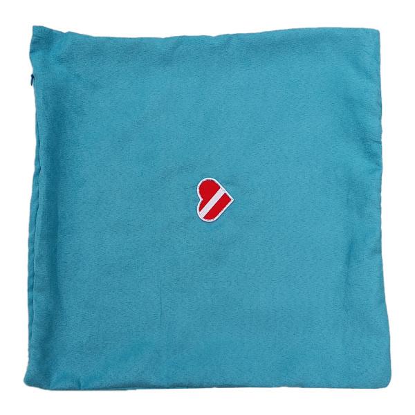 スキューバダイビングの旗ホームインテリアソファクッションカバースローピローケースブルー1｜stk-shop