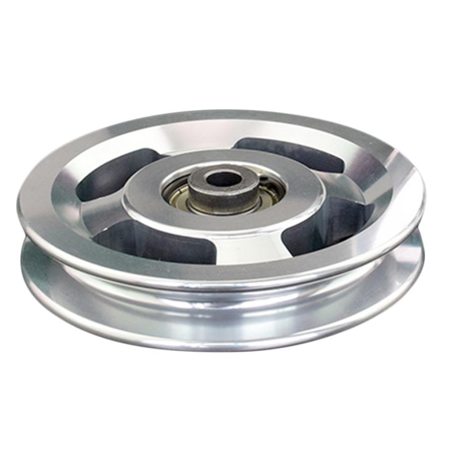 合金プーリーホイールU溝ホームフィットネスプーリーケーブルマシンDIY