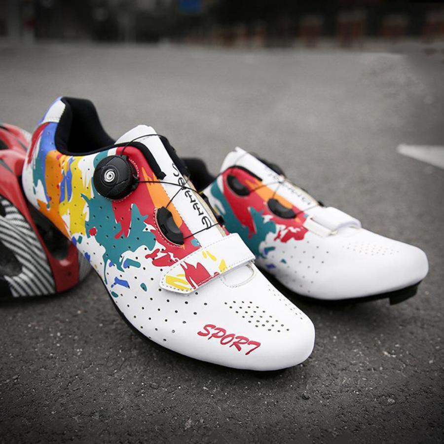 ロードバイクサイクリングシューズライディングシューズフィットルック Spd Spd Slクリートホワイト Stkショップ 通販 Yahoo ショッピング
