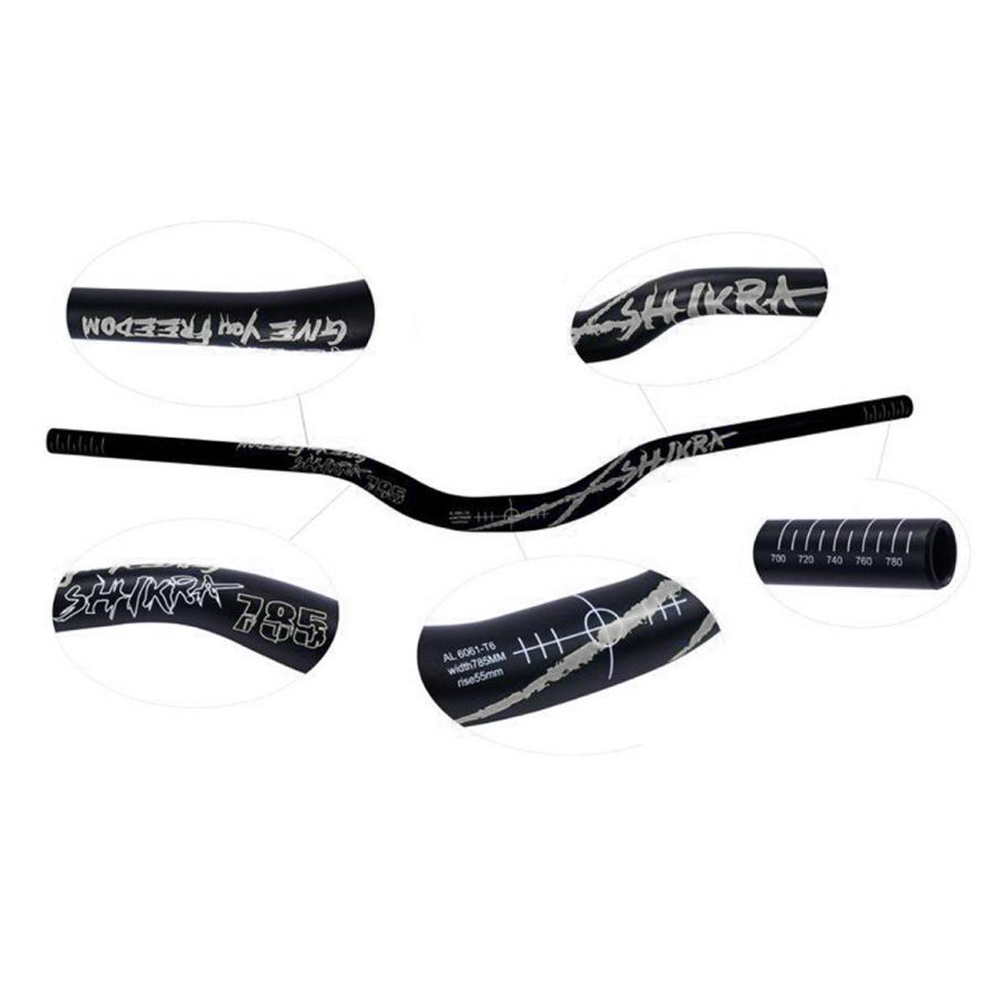 マウンテンバイクハンドルバーライザー785アルミ合金dh