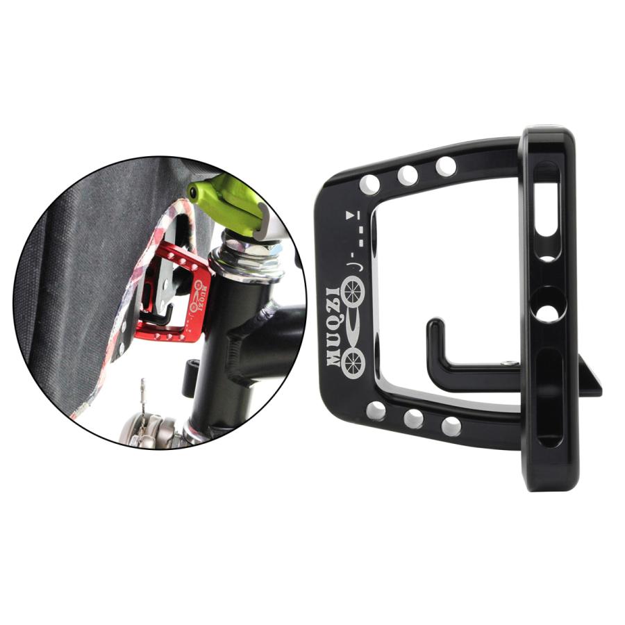 折りたたみ自転車 ブラック フロントサスペンション付き　直接引き取り 今までに無かった16inch折り畳み自転車タイプ(フロントサスペンション