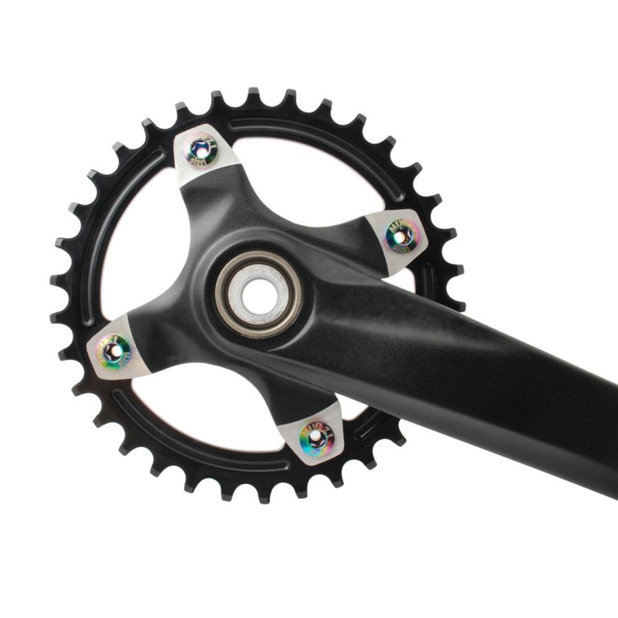 STRIDA チェーンリング(ベルトリング)クランクセット　新品 5個/パッククランクセットボルトチェーンリングボルト＆ナットネジ