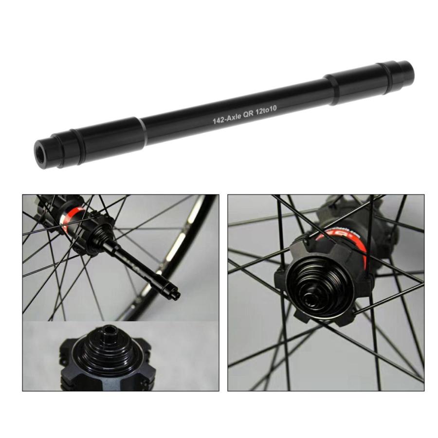 バイク12mmから10mmのQRアダプタースルーアクスルハブ135/142 / 148mm