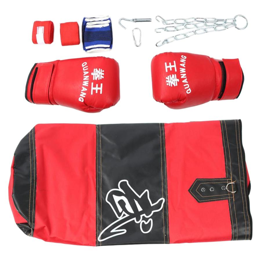 空のボクシングバッグサンドバッグ格闘技キックボクシングトレーニング