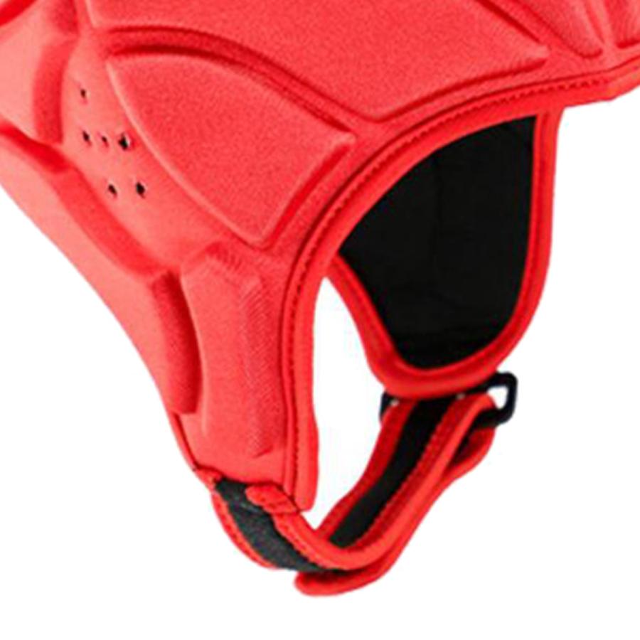 無料サンプルok ラグビーヘルメットヘッドギアスクラムキャップホッケーヘッドプロテクタープロテクトハットレッドl Cisama Sc Gov Br