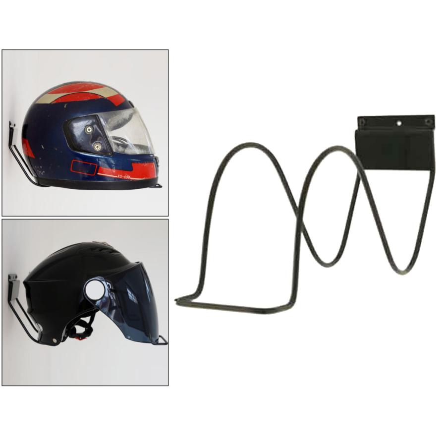 金属ヘルメットディスプレイラック ウォールマウントハンガーオートバイバイクヘルメットホルダー棚ラック収納ラック Stkショップ 通販 Yahoo ショッピング