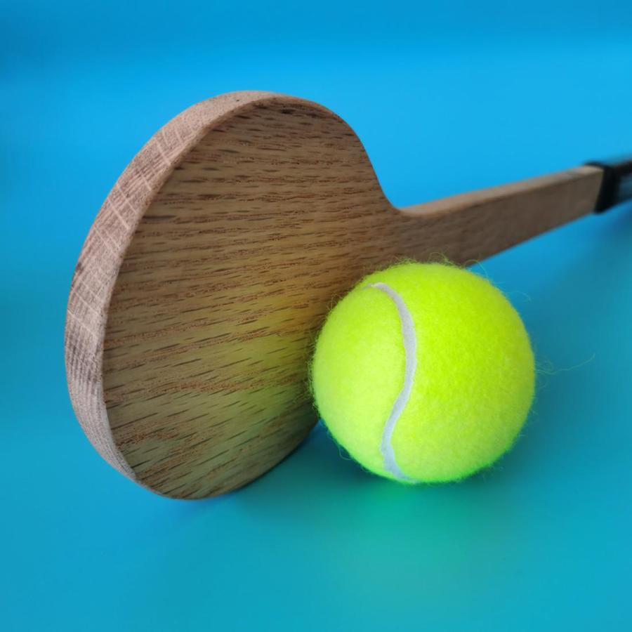 テニスラケット 木製テニス バット 木製 トレーナー機器 コントロール 