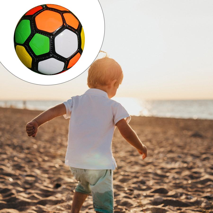 サッカーボール子供ソフト弾む泡ボールレクリエーションプレイ6インチカラフル Smilesquadhouston Com