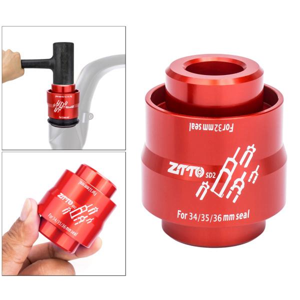 サスペンションオイルシールドライバーMTBバイクフロントフォーク取り付け工具赤 54053164STKショップ 通販 Yahoo