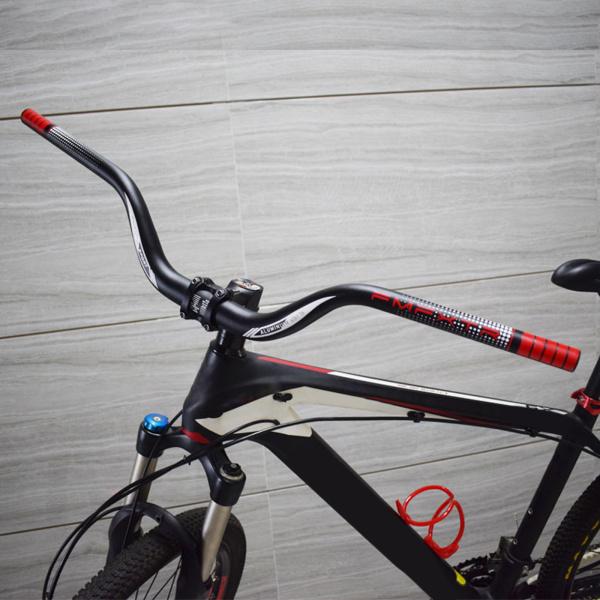 マウンテンバイクハンドルバー31.8mmエクストラロングライザーバー