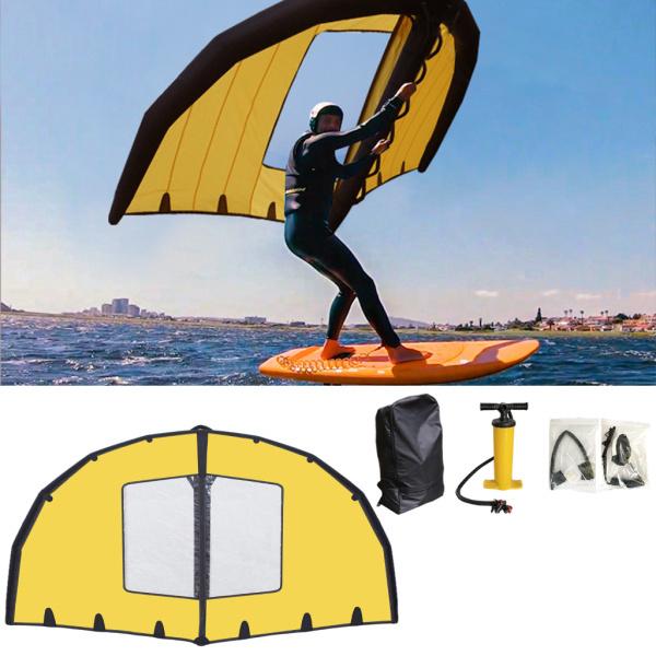 《送料込》 カイトサーフィンカイトボーディングカイトインフレータブルサーフィンカイトフライングウィングハンドヘルドウィンドサーフィンウィングカイトサーフ 【UO1074211270】(38913円)