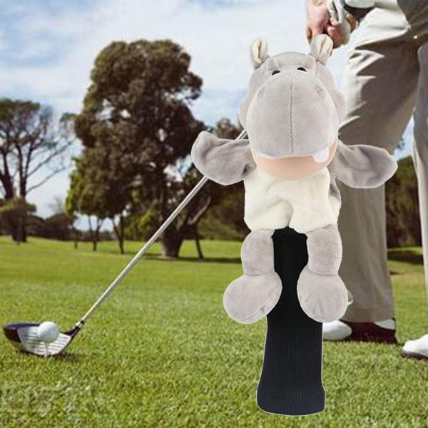 ゴルフ ヘッドカバー ぬいぐるみ付き 可愛い 個性的 ユニーク 高品質